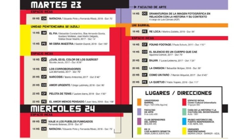 Comenzó una nueva edición del Tandil Cine
